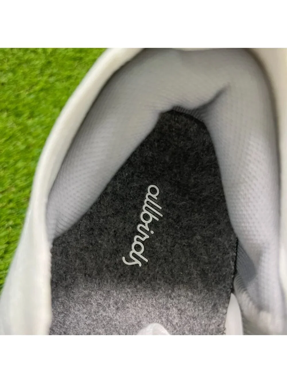Allbirds Strider Womens Size 8 White Athletic Running Walking Shoes Sneakers